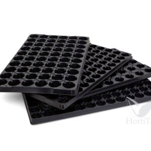 Bandeja plastico vacia (33 mm) 84 alv (1 u) jiffy