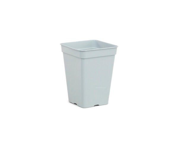 Maceta cuadrada blanca (15 x 15 x 20 cm) (35 u) (3 l)