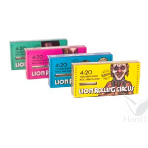 Papel transparente 1 1/4 (24 u) lion rolling circus