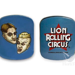 Mini tin edgar allan lion rolling circus