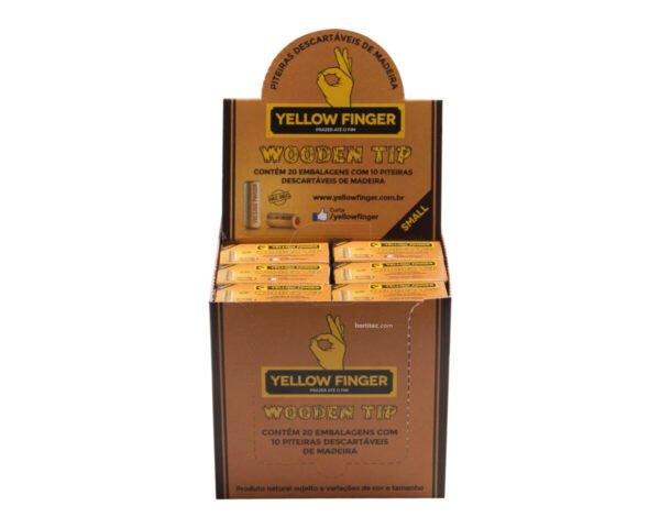 911280-filtro-wooden-tip-small.jpg Filtro wooden tip small (1 u) yellow finger