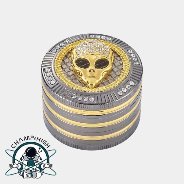 Grinder bling bling de 4 partes Diseño: extraterrestre ø50mm