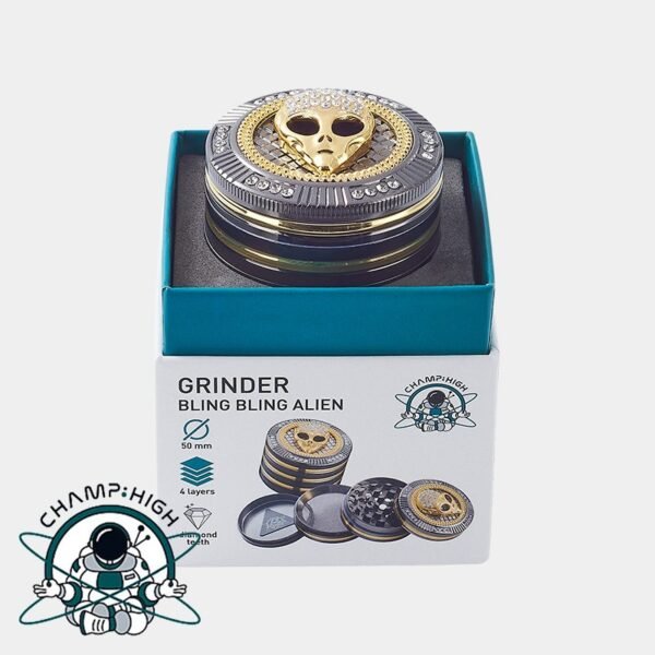 Grinder bling bling de 4 partes Diseño: extraterrestre ø50mm