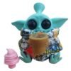 BAY2.jpg Alien Smiley Bong de Silicona con Piezas Desmontables 13cm