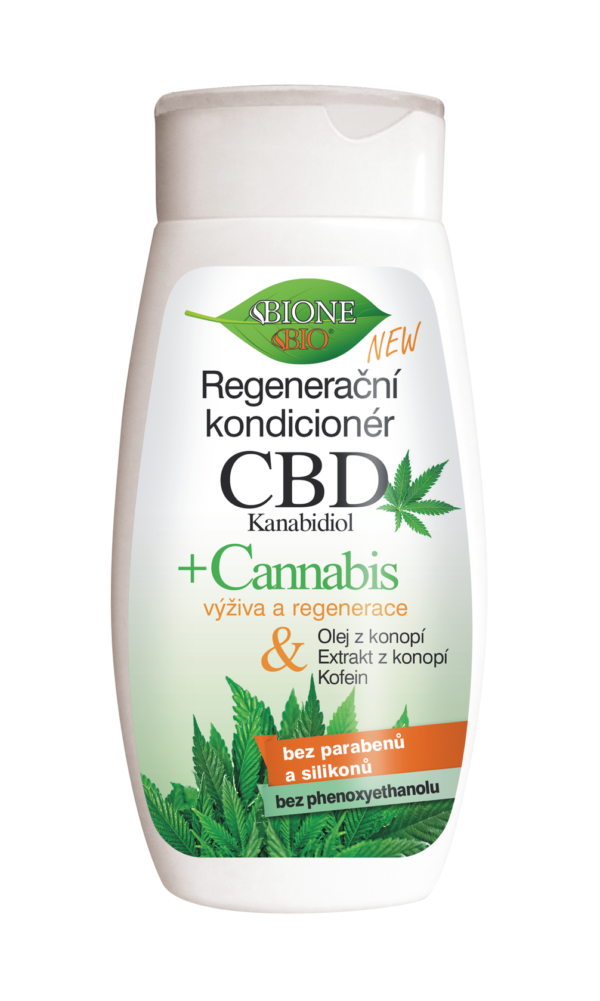 BC BIO CBD+CANNABIS Acondicionador regenerador cannabidiol 260 ml