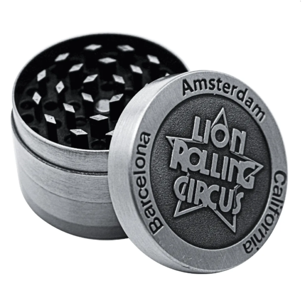 Grinder metálico Lion Rolling Circus