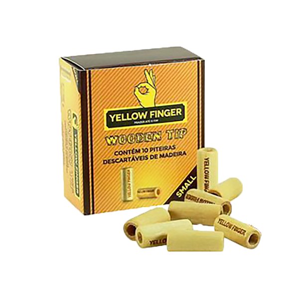 Filtros-Yellow-Finger-Madera-Small-15-x-6-mm-10-ud-Caja-20-ud.jpg Filtro wooden tip small (1 u) yellow finger