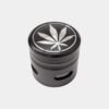 Grinder aluminio mix de colores con diseño de hoja en relieve  de 4 partes