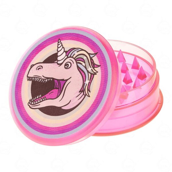 Grinder de 3 partes Unicornio rosa