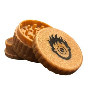 Grinder Biodegradable de cáñamo de 3 partes Zig Zag