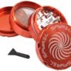 Grinder SPYRAL de 4 cuerpos mix colores