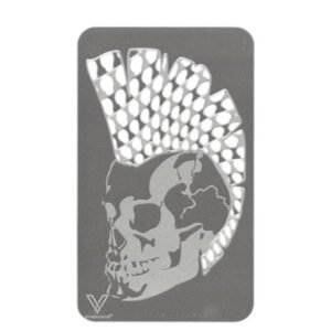 Grinder Tarjeta de calavera Mohawk Skull