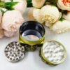 Grinder Champ High de Calavera de 3 partes en color dorado oscuro