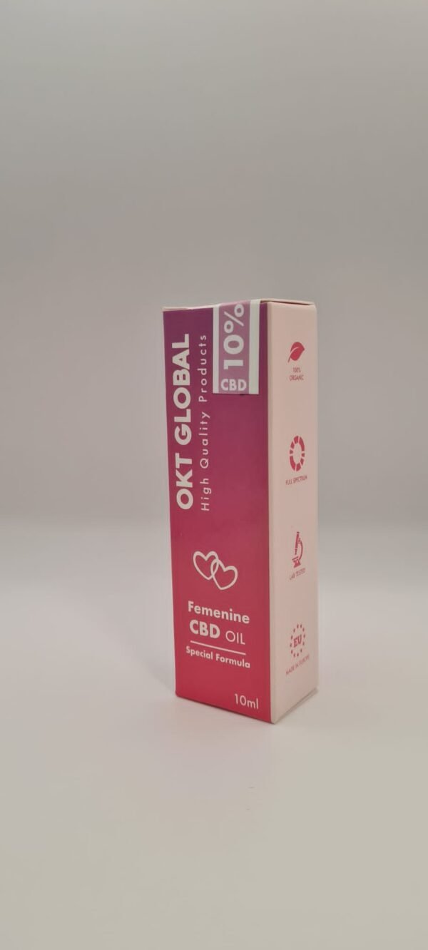 OKT GLOBAL Femenine Oil 10% CBD in 10ml Special Formula