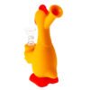 Bong Silicona Pollo Naranja 18cm