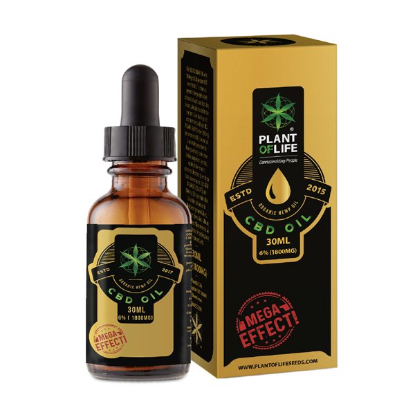 Plant of Life CBD 6% Mega Effect Oil 30ml