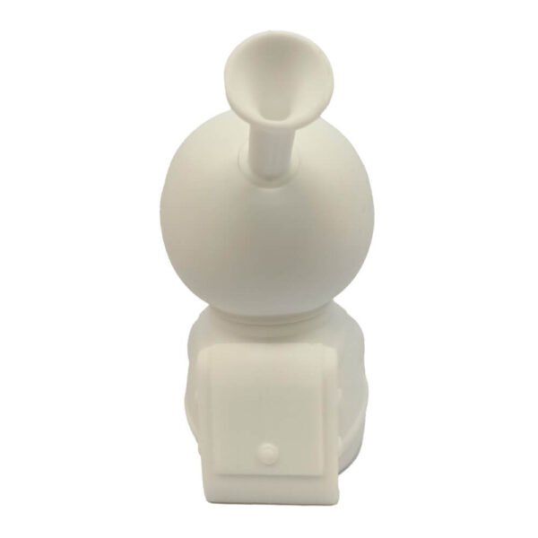 Bong de Silicona Astronauta Blanco 15cm