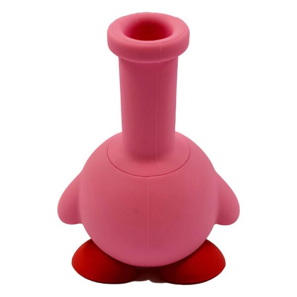 Bong de Silicona Bonita Criatura Rosa con Piezas Desmontables 14cm