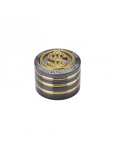 Grinder Bling Bling de 4 Partes - Dólar - 50mm