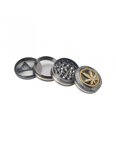 Grinder Bling Bling de 4 Partes - Hoja - 50mm