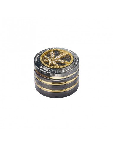 Grinder Bling Bling de 4 Partes - Hoja - 50mm