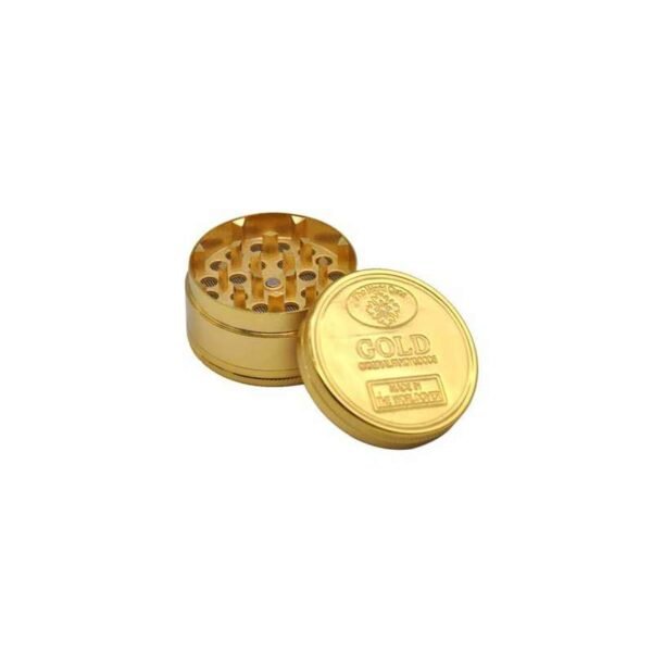 Grinder de 3 partes GOLD The World Over 40mm