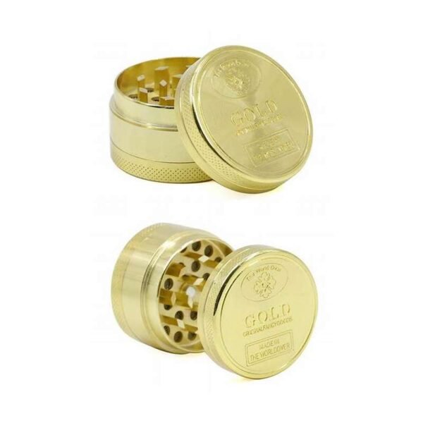 Grinder de 3 partes GOLD The World Over