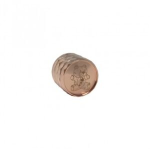 Grinder Oso de 4 partes 42x38mm metálico color oro rosa