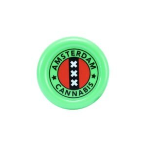 GRINDER VERDE ESCUDO AMSTERDAM CANNABIS