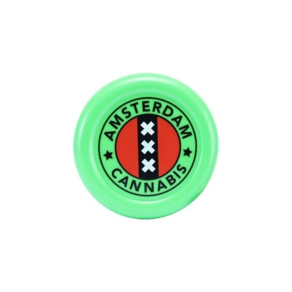 GRINDER VERDE ESCUDO AMSTERDAM CANNABIS
