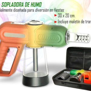 VAPORIZADOR FIESTA TRICOLOR CON MALETIN DE TRANSPORTE