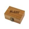 RAW CAJA DE MADERA DE ALMACENAMIENTO COMPACTA