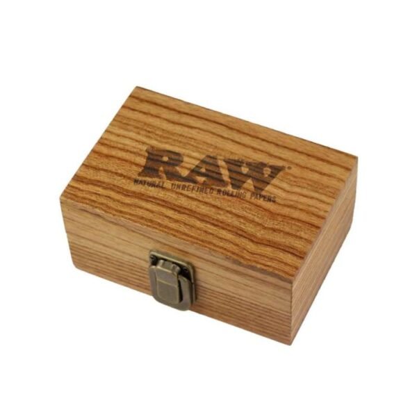 RAW CAJA DE MADERA DE ALMACENAMIENTO COMPACTA